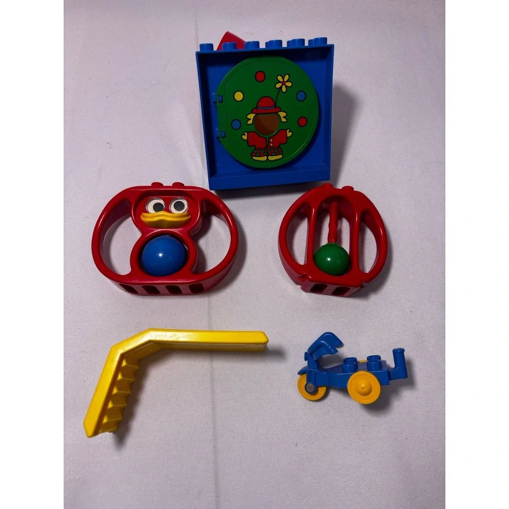 Lego Duplo Clown, Train, Slide, Bike, Lion, Duck Rattle  - Replacement‎ Parts